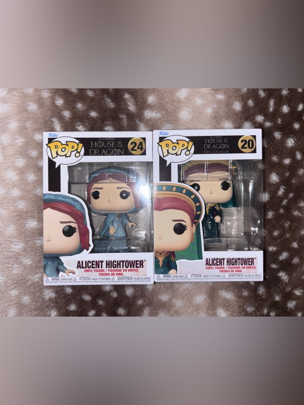 Alicent Hightower Funko pops